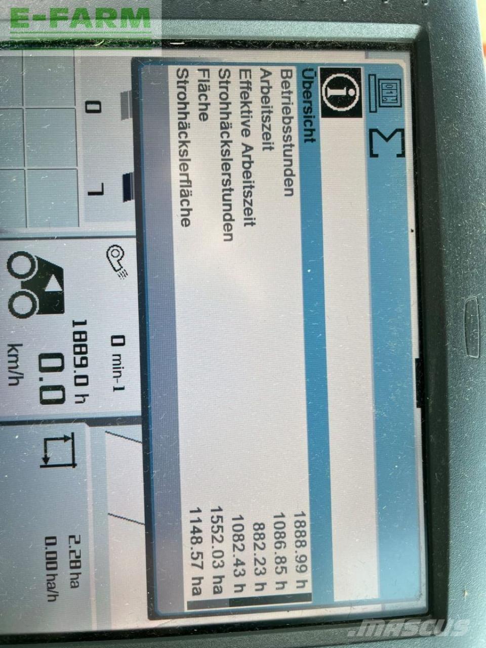 CLAAS tucano 430 حصادات