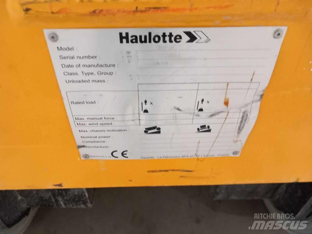 Haulotte Compact 8 رافعات مقصية الشكل