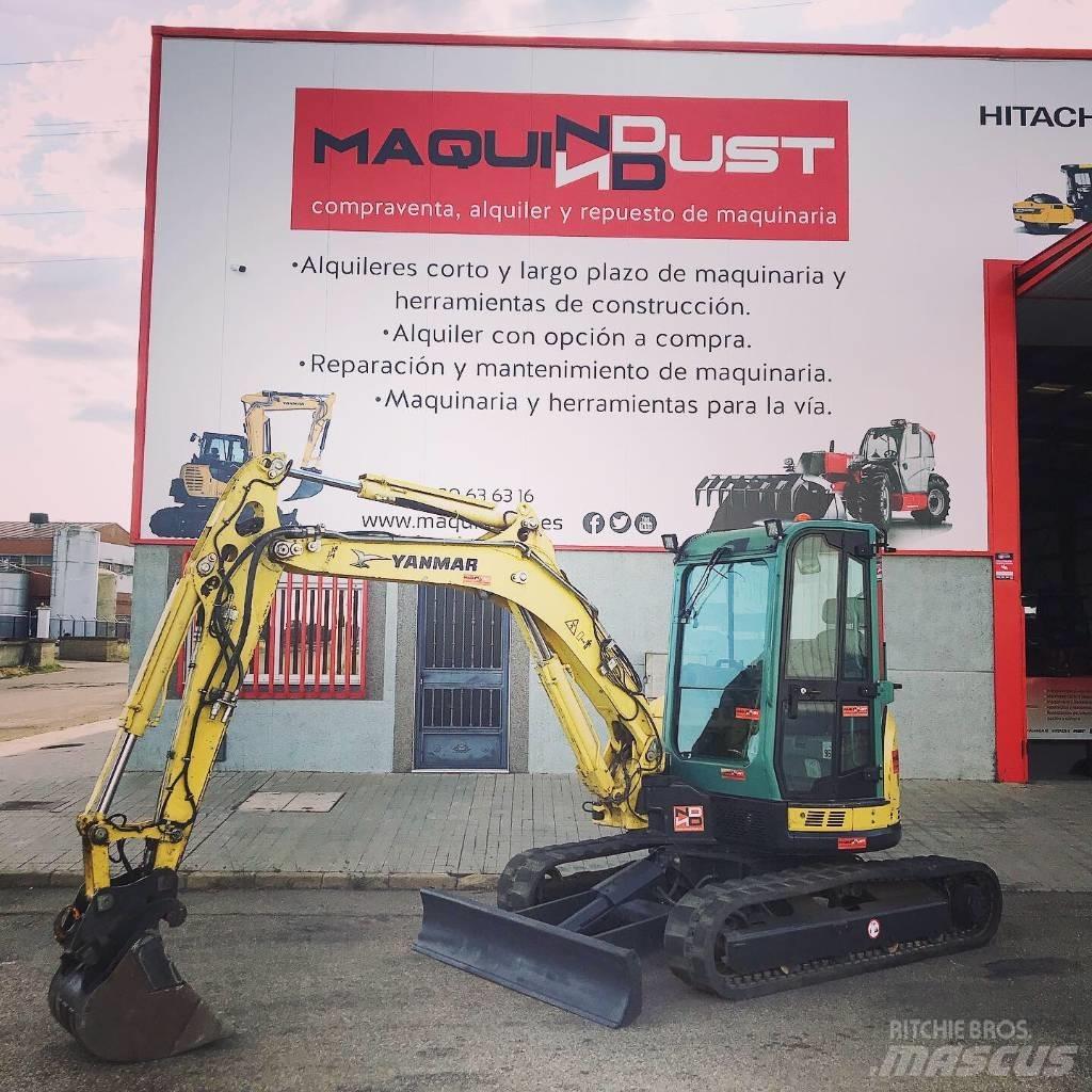 Yanmar Vio 50 U حفارات صغيرة أقل من 7 طن (حفارات صغيرة)