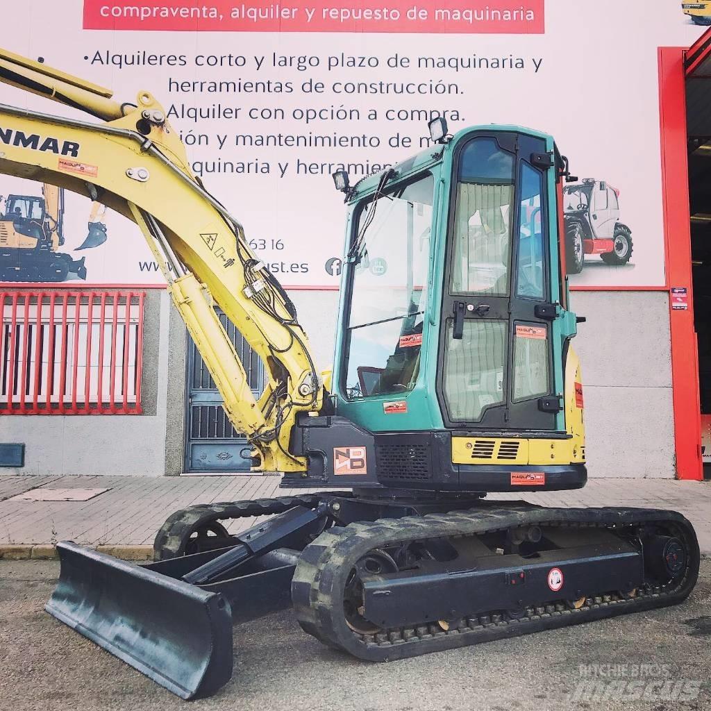 Yanmar Vio 50 U حفارات صغيرة أقل من 7 طن (حفارات صغيرة)