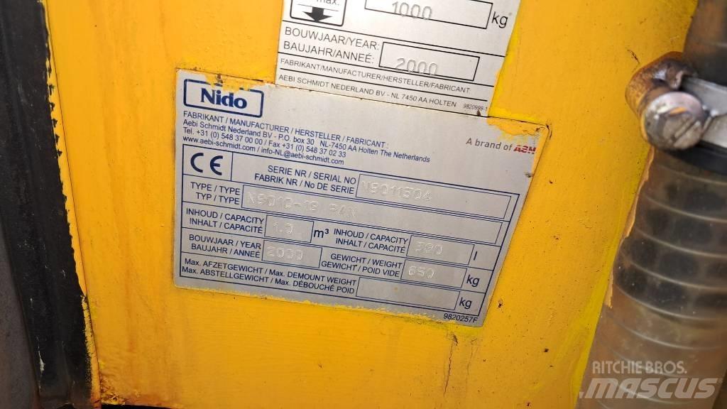 Nido N9010-18 PAN معدات نشر الرمال والملح