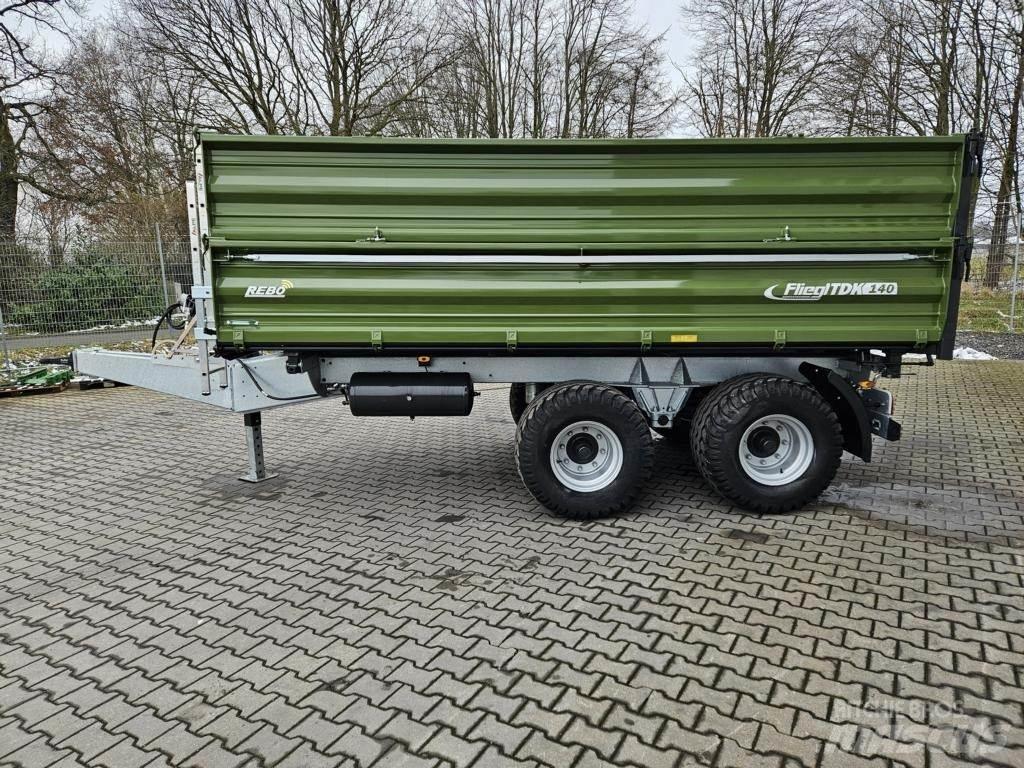 Fliegl TDK 140 FOX مقطورات الحزم