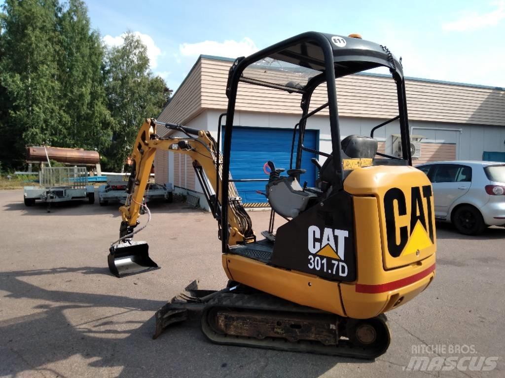 CAT 301.7 D حفارات صغيرة أقل من 7 طن (حفارات صغيرة)