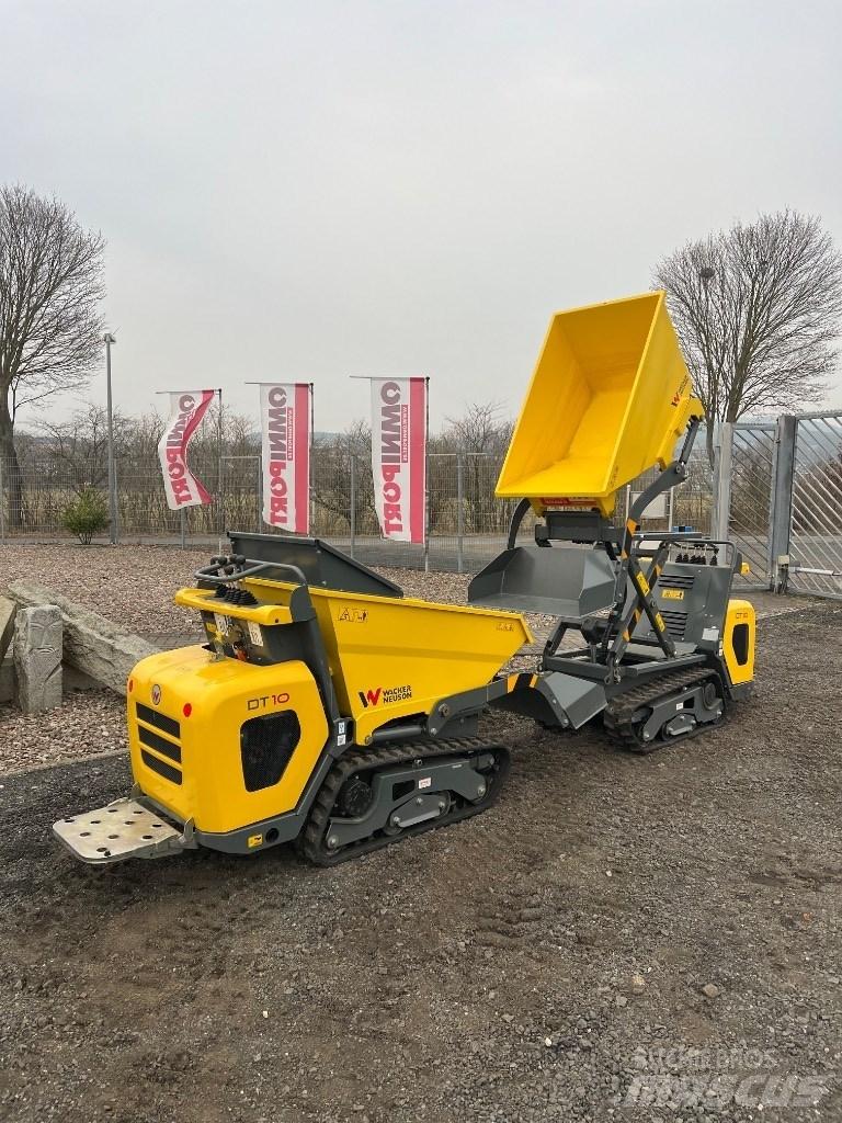Wacker Neuson DT 10 عربات نقل قلابة مجنزرة
