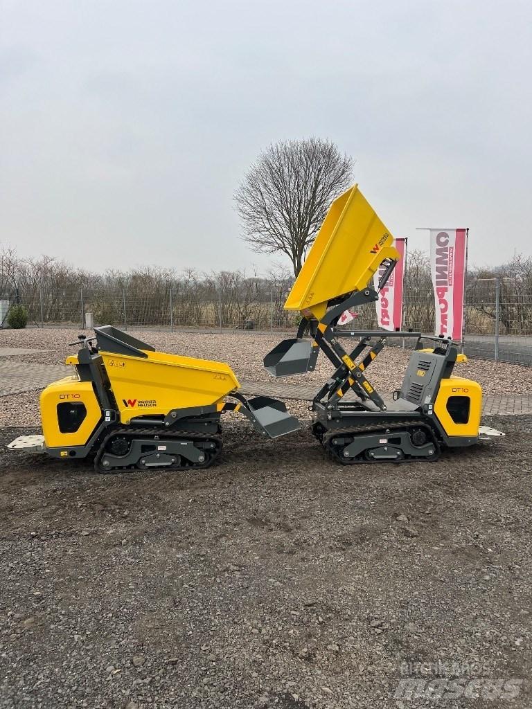 Wacker Neuson DT 10 عربات نقل قلابة مجنزرة