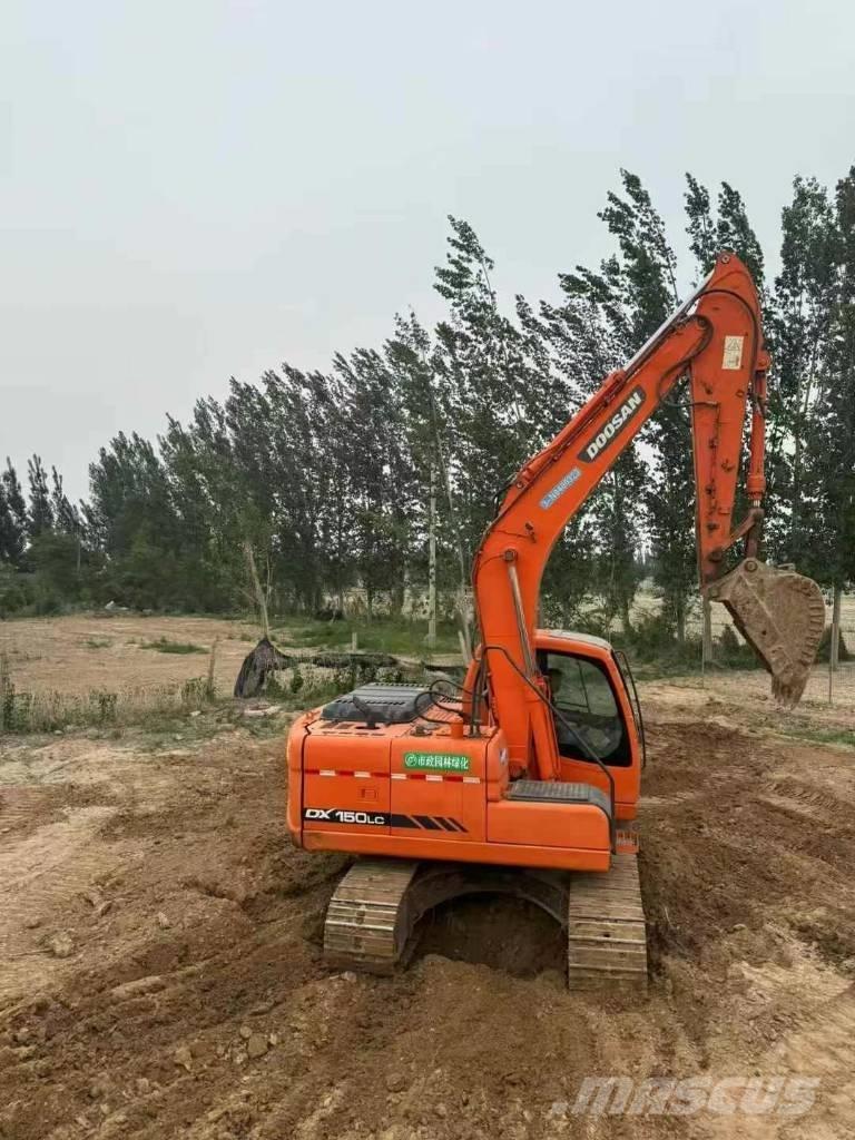 Doosan dx150 حفارات زحافة
