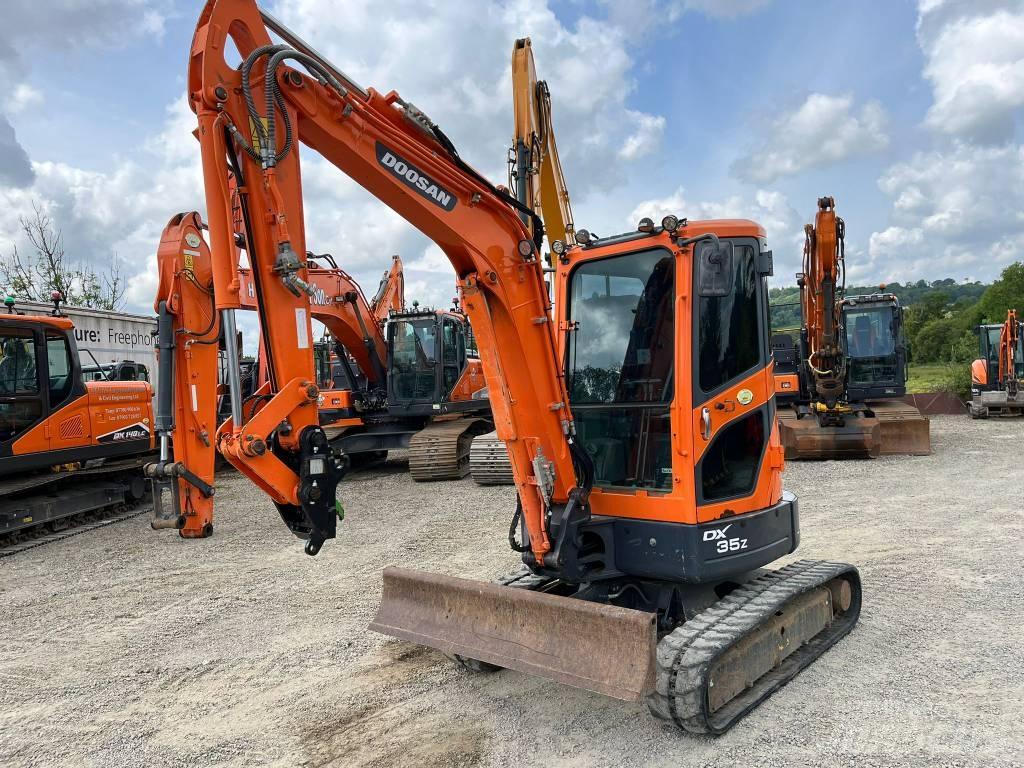 Doosan DX35Z حفارات صغيرة أقل من 7 طن (حفارات صغيرة)