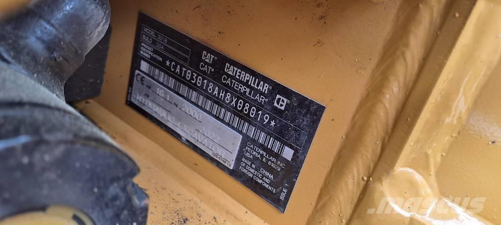 CAT 301.8 حفارات صغيرة أقل من 7 طن (حفارات صغيرة)