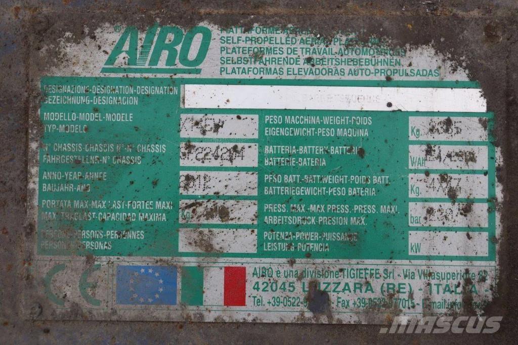 Airo X14EV رافعات مقصية الشكل
