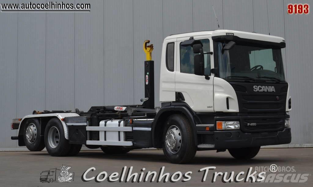 Scania P 450  // 2017 شاحنات الرافعات الخطافية