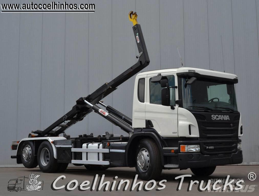 Scania P 450  // 2017 شاحنات الرافعات الخطافية