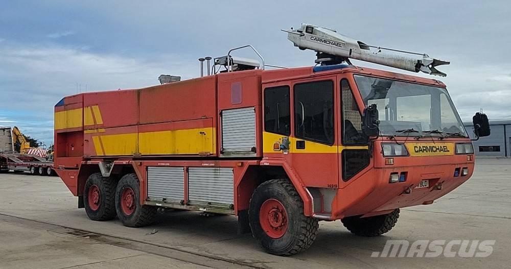  Unipower 6x6 Airport شاحنات حريق