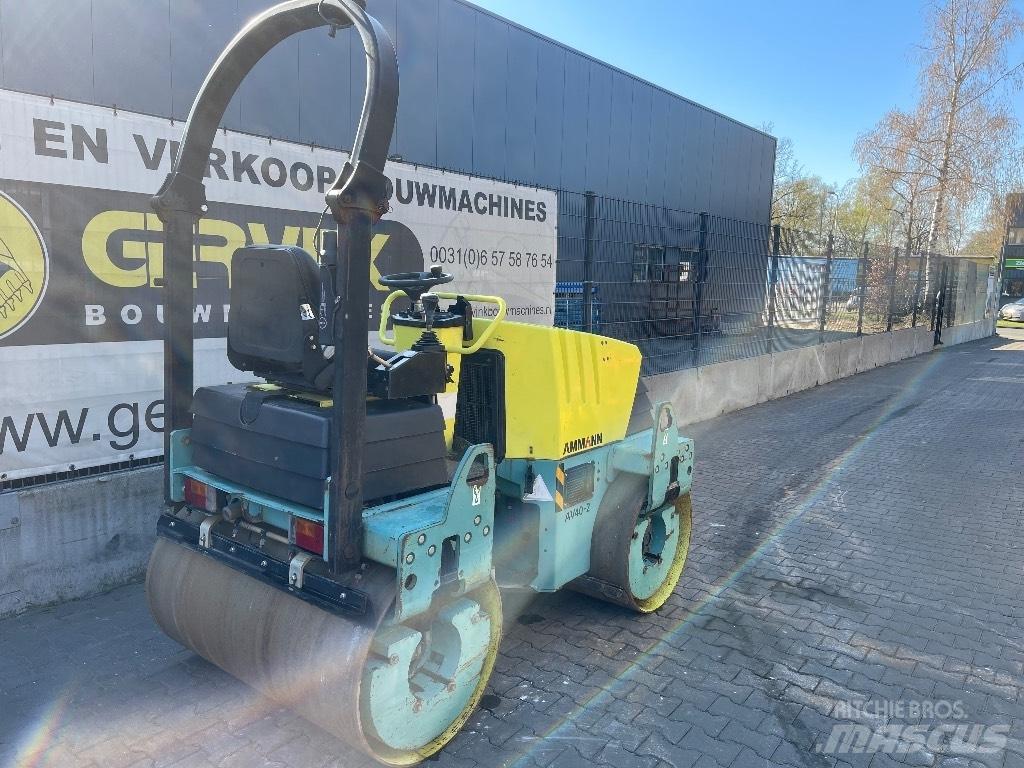 Ammann AV 40-2 مداحل ثنائية الاسطوانة