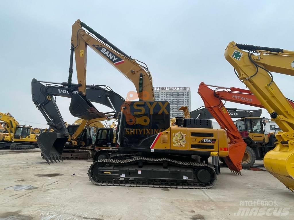 Sany SY 215 C حفارات زحافة