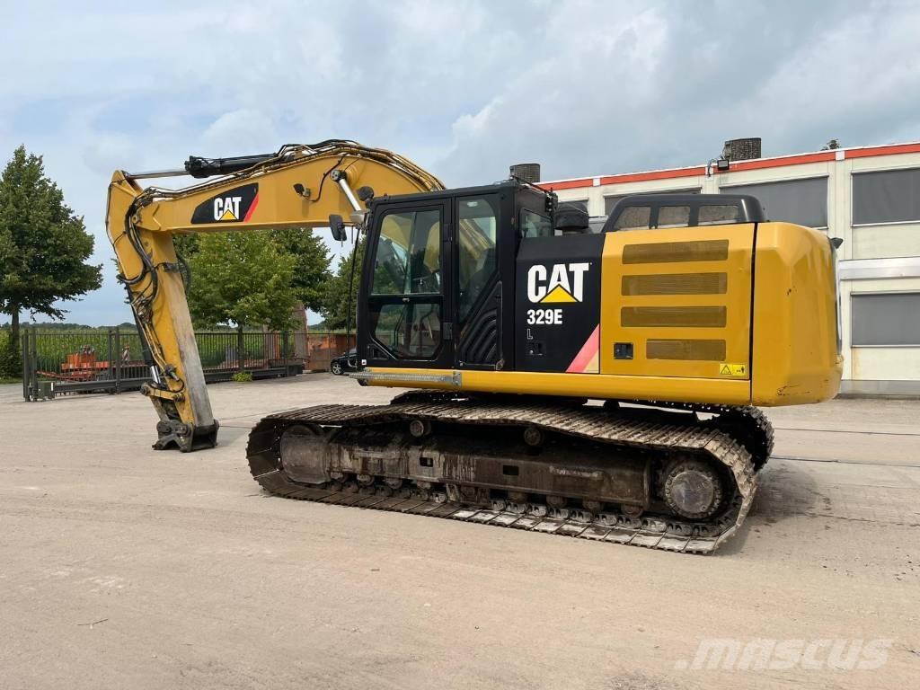 CAT 329 EL حفارات زحافة