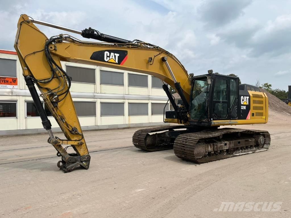 CAT 329 EL حفارات زحافة