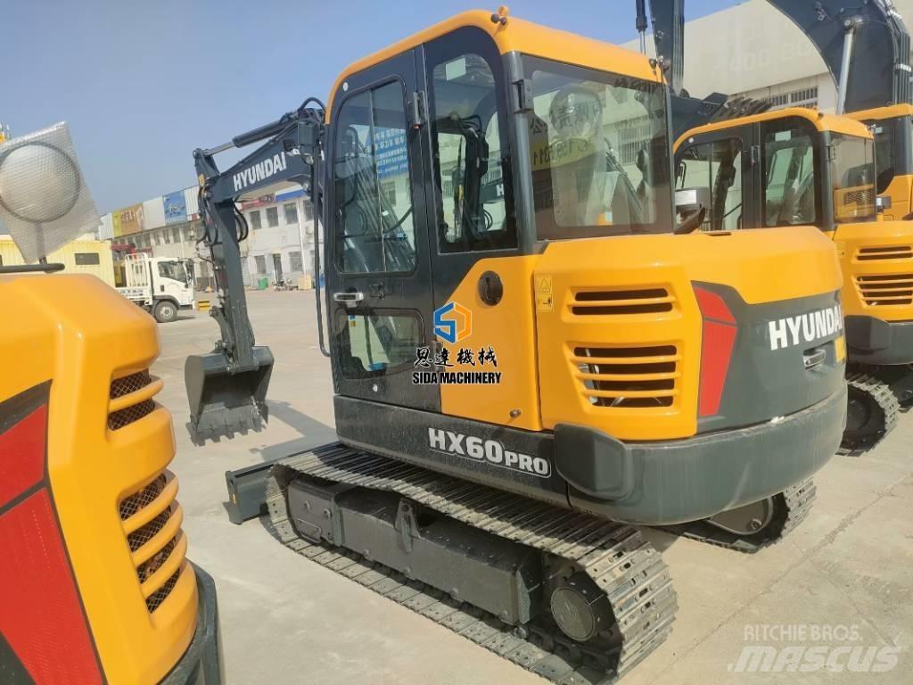 Hyundai HX60Pro حفارات صغيرة أقل من 7 طن (حفارات صغيرة)