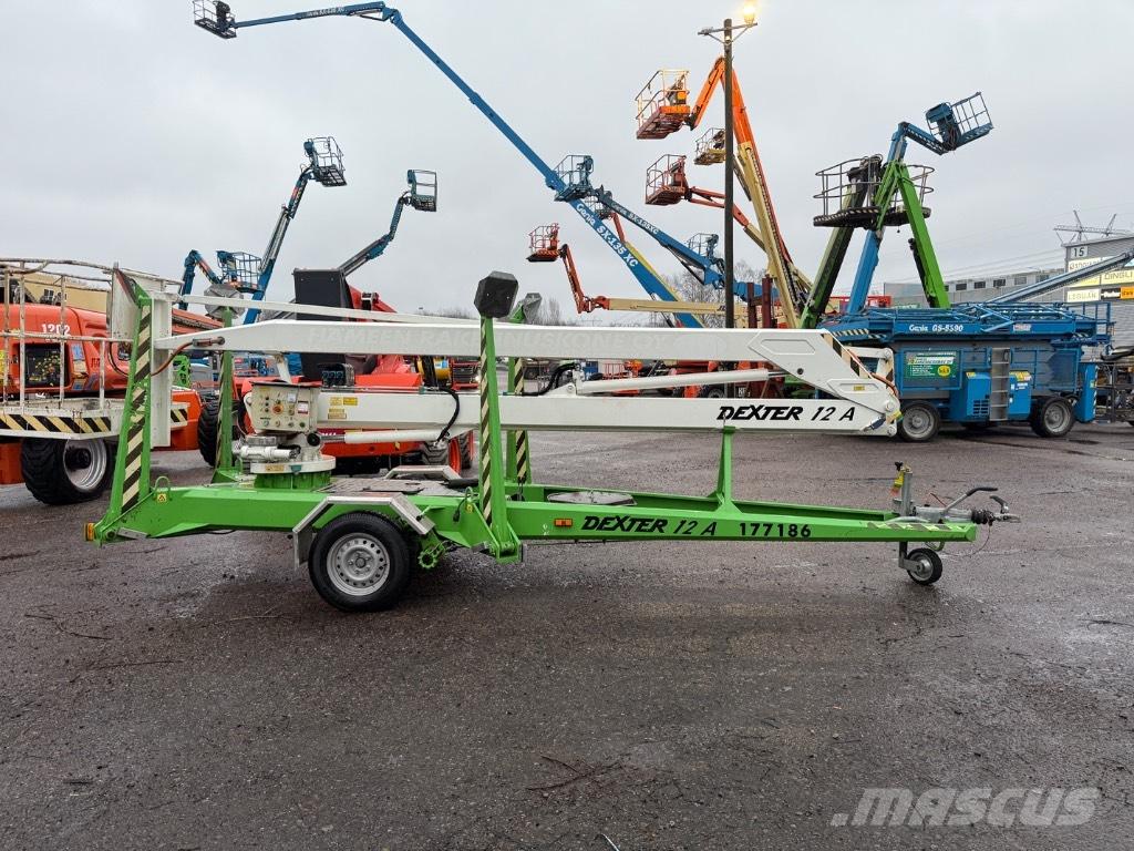 Dexter 12 A المنصات الهوائية المثبتة على مقطورة