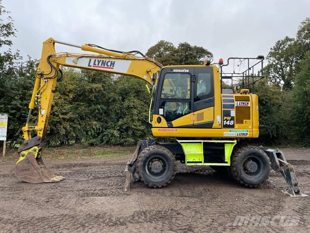 Komatsu PW 148-11 حفارات بعجل