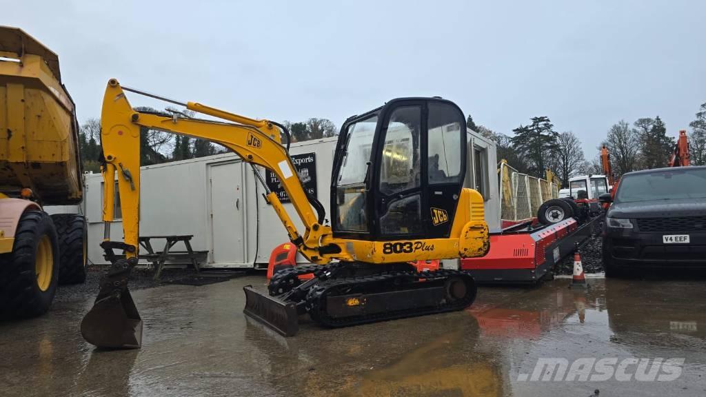 JCB 803 حفارات صغيرة أقل من 7 طن (حفارات صغيرة)