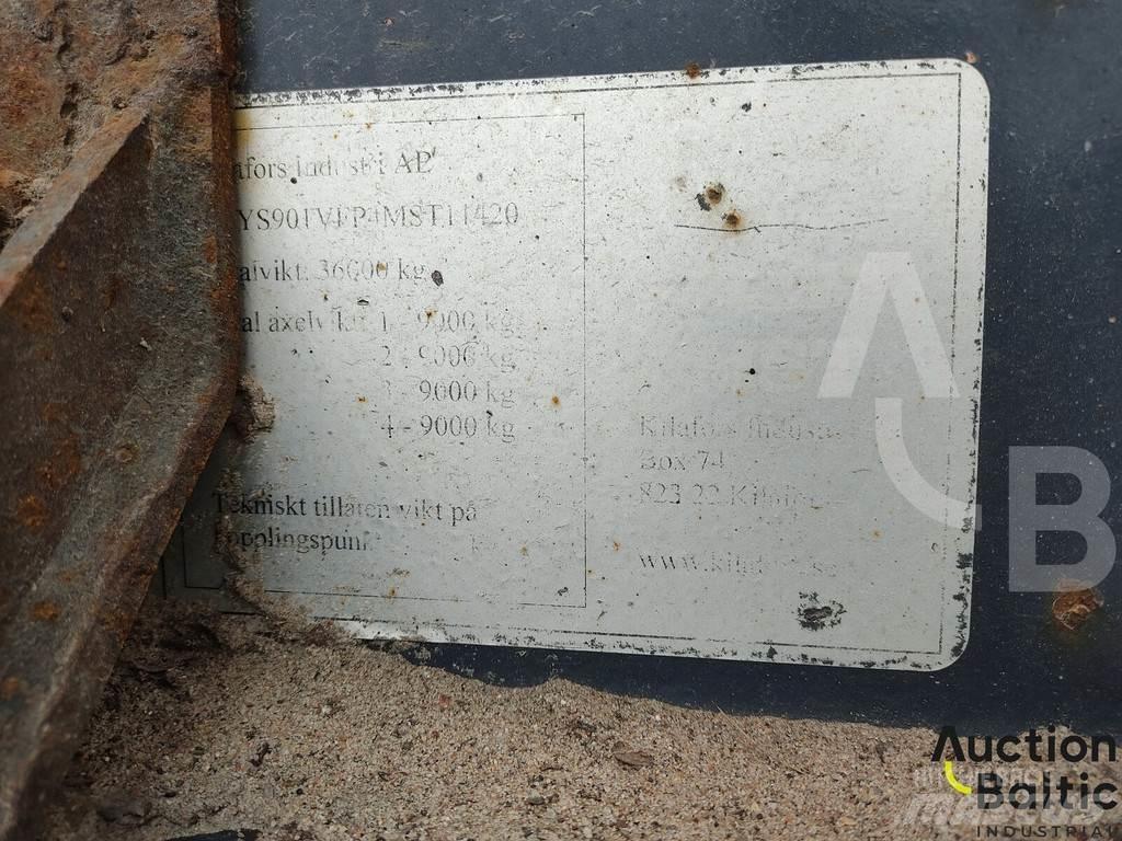 MST VSP4-100-3 نصف مقطورات بباب جانبي
