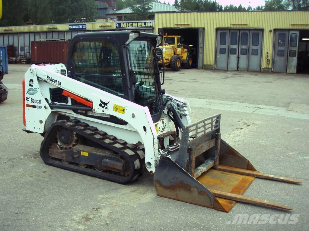 Bobcat T 450 لوادر انزلاقية التوجيه