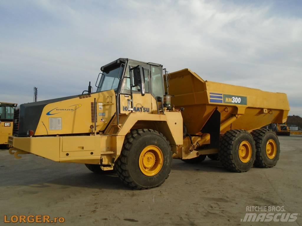 Komatsu HM300-2 ساحبات مفصلية