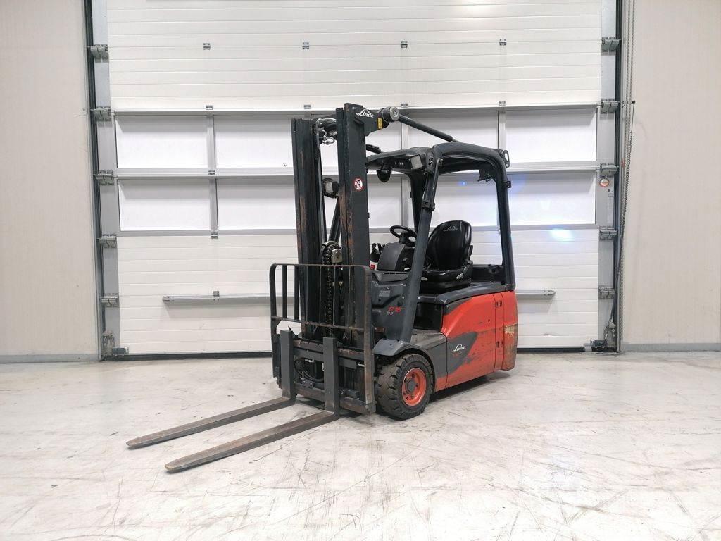 Linde E16-02 شاحنات ذات رافعات شوكية تعمل بالكهرباء