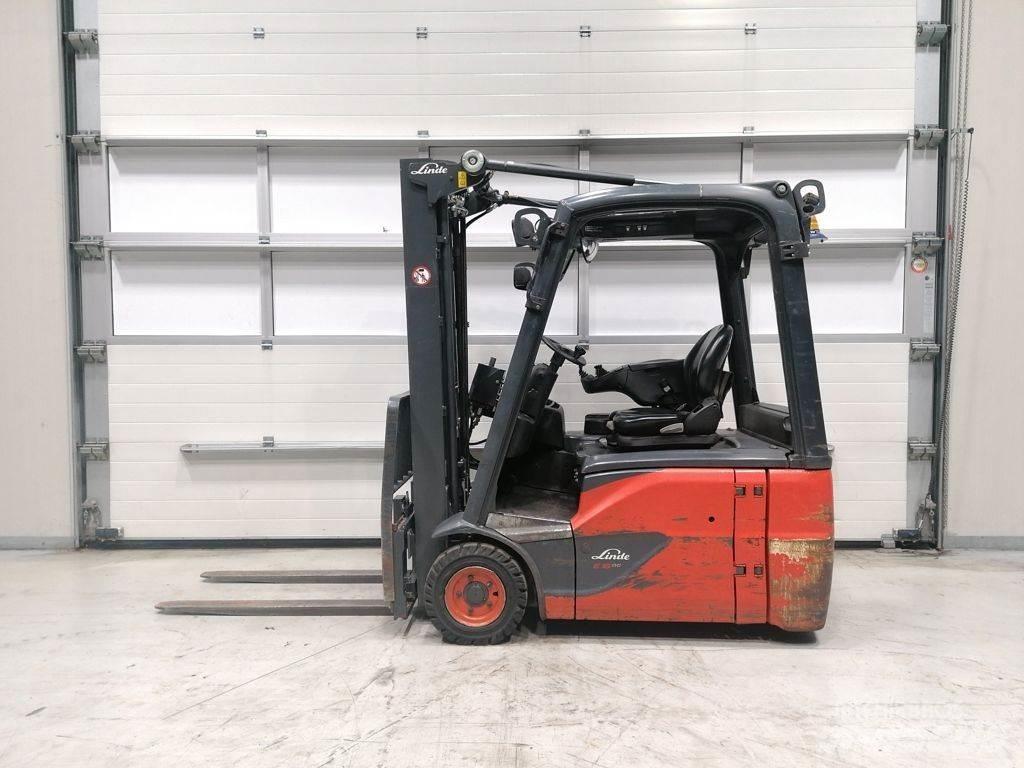 Linde E16-02 شاحنات ذات رافعات شوكية تعمل بالكهرباء