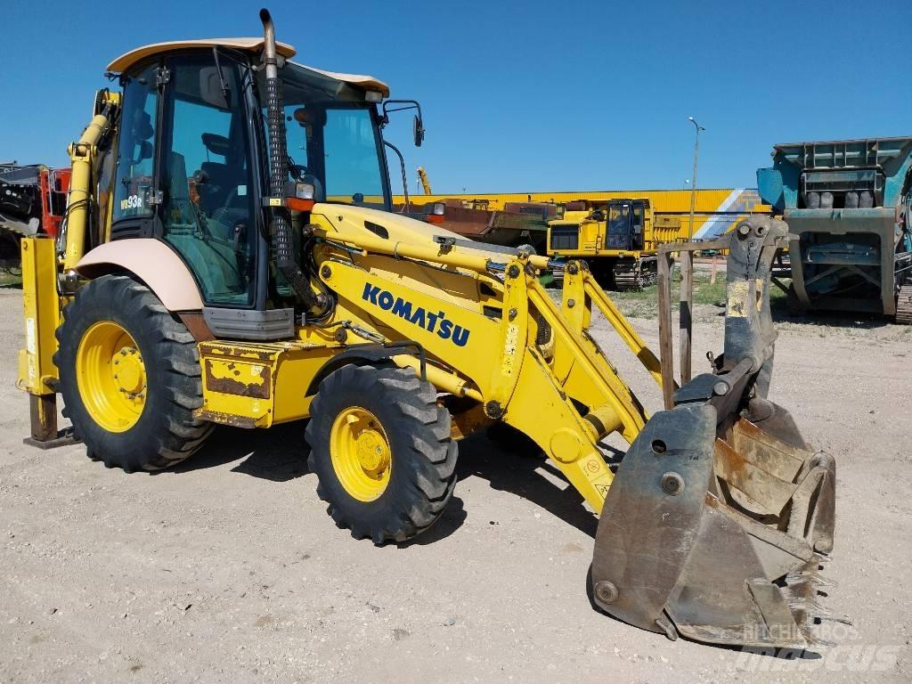 Komatsu WB 93 R-5EO لوادر ذات جرافات عكسية