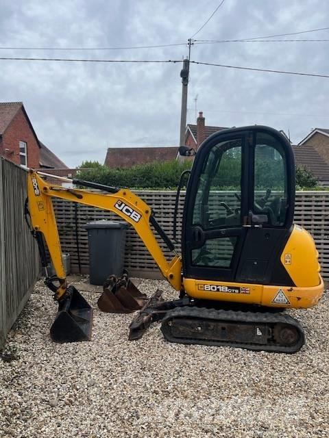 JCB 8018 CTS حفارات صغيرة أقل من 7 طن (حفارات صغيرة)