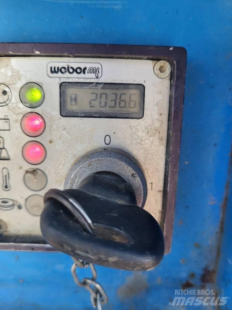 Weber CR 8 CCD دكاكات أفقية