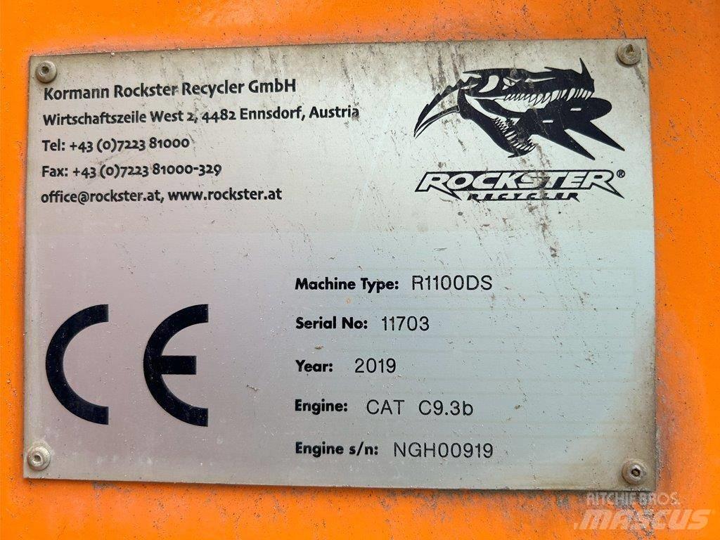Rockster RD1100DS الكسارات المتنقلة