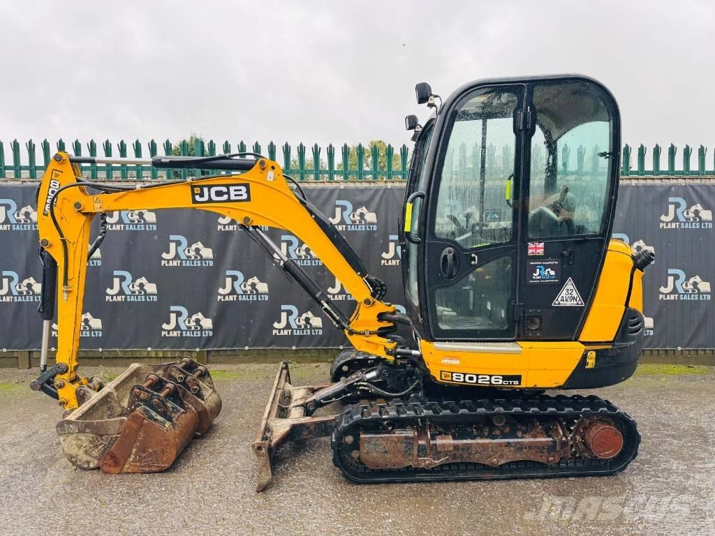 JCB 8026 CTS حفارات صغيرة أقل من 7 طن (حفارات صغيرة)