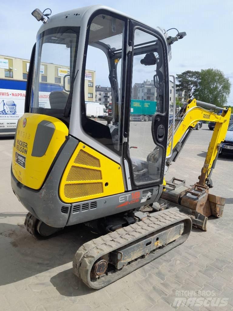 Wacker Neuson ET 18 حفارات زحافة