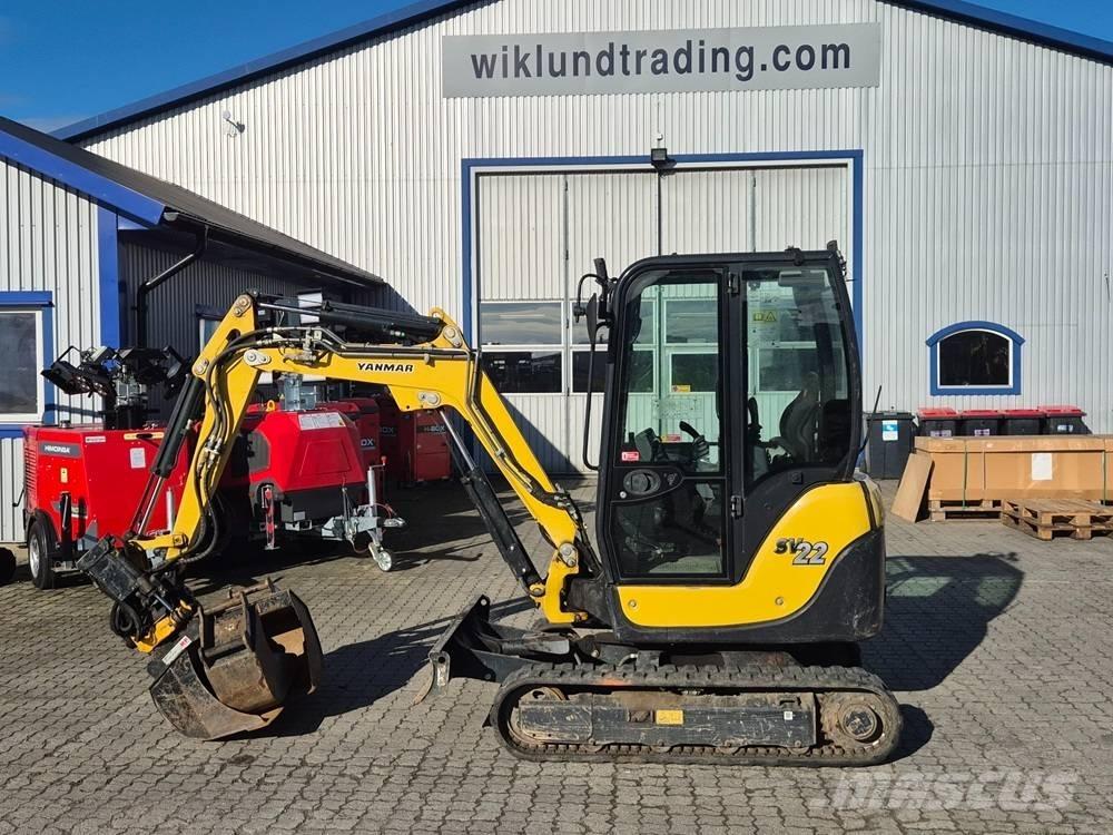 Yanmar SV 22 حفارات صغيرة أقل من 7 طن (حفارات صغيرة)