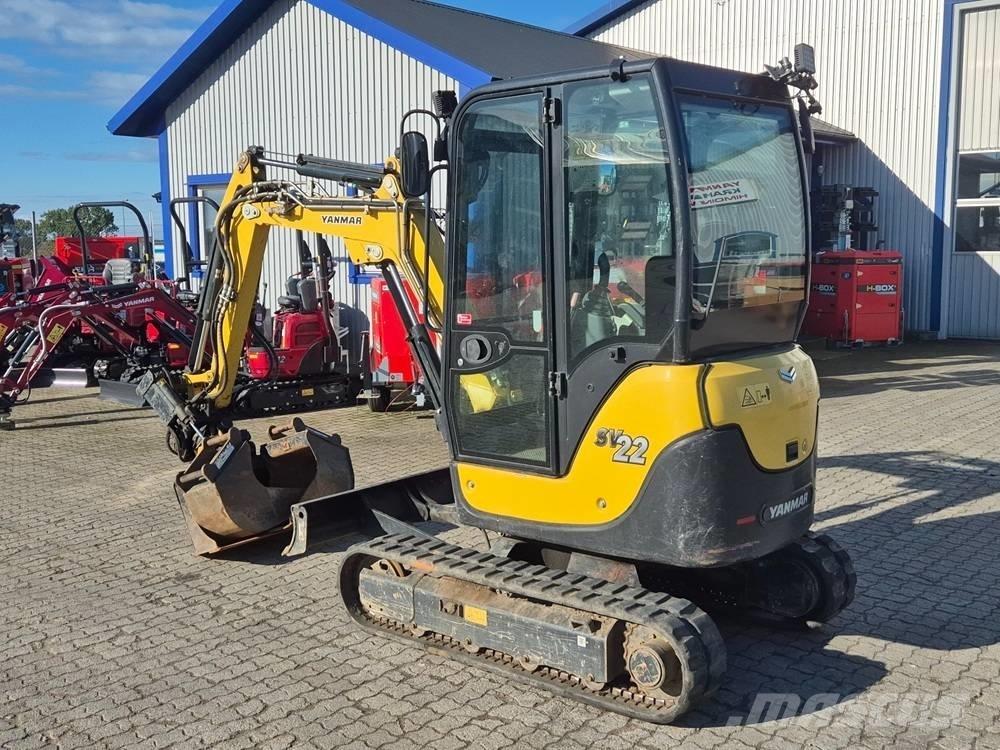Yanmar SV 22 حفارات صغيرة أقل من 7 طن (حفارات صغيرة)