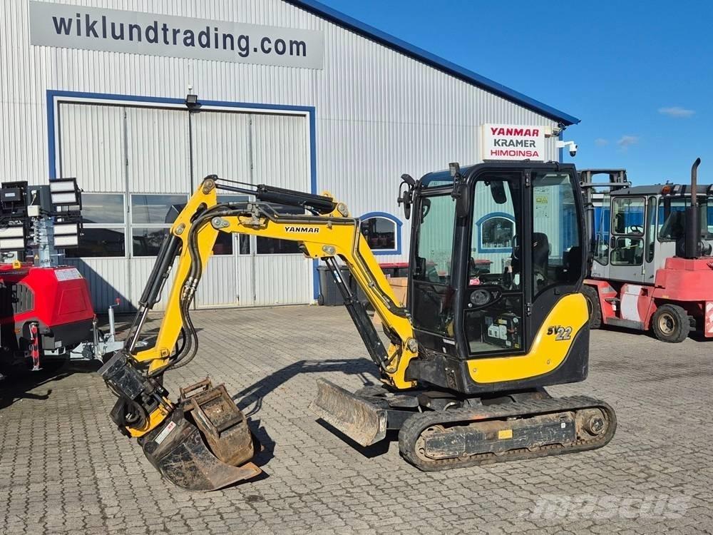Yanmar SV 22 حفارات صغيرة أقل من 7 طن (حفارات صغيرة)