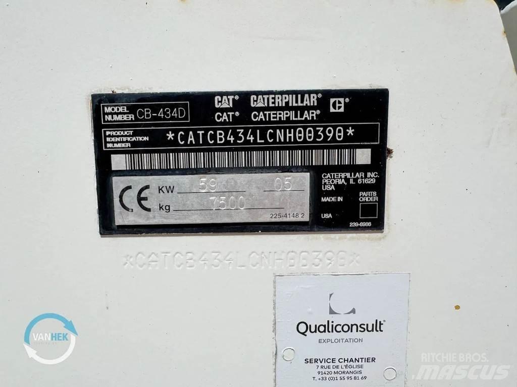 CAT CB434D مداحل ثنائية الاسطوانة