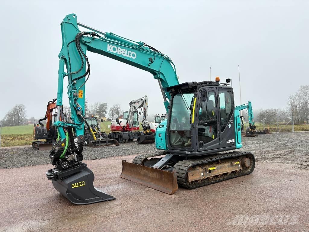 Kobelco SK75SR-7 حفارات وسط 7 طن - 12 طن