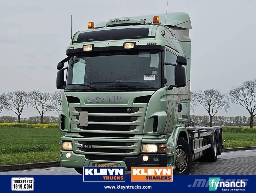 Scania G440 شاحنات الرافعات الخطافية