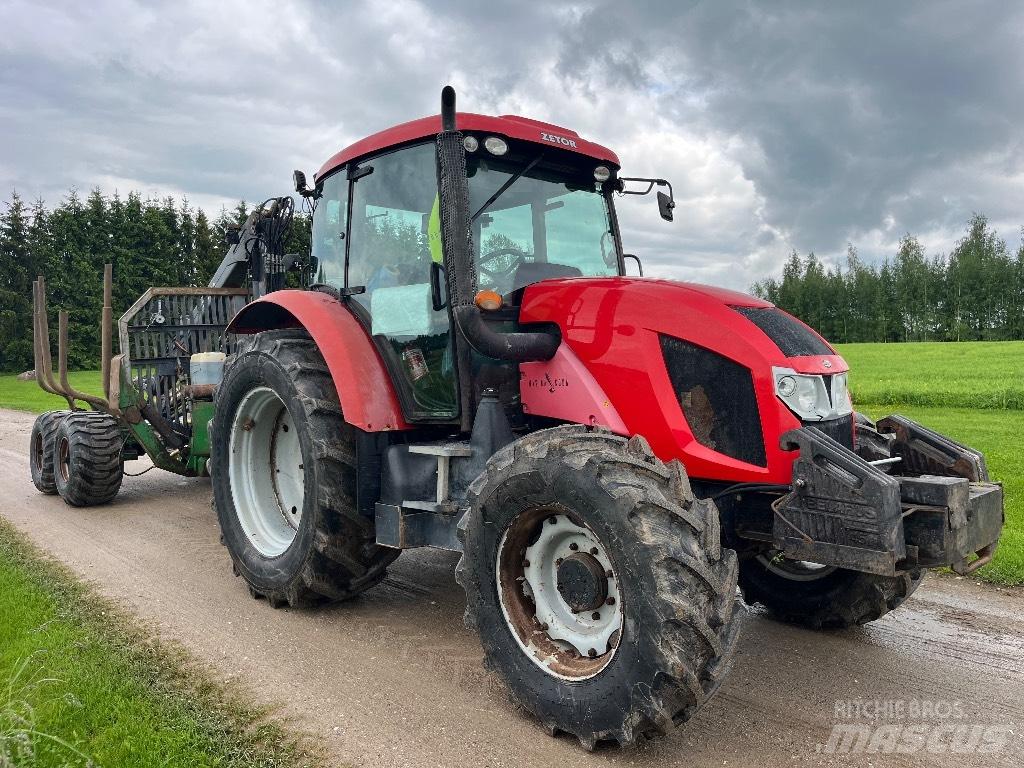Zetor FORTERRA 135 ساحبات الأشجار