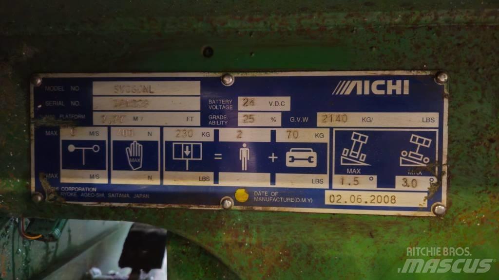 Aichi SV 08 CNL رافعات مقصية الشكل