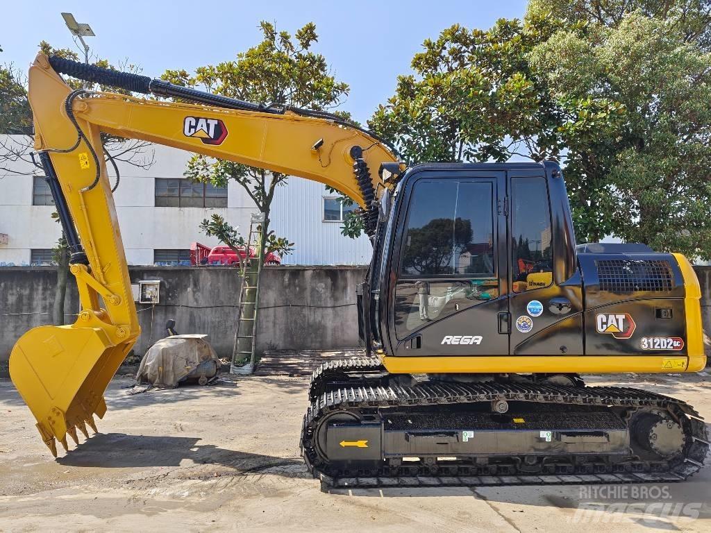 CAT 312 D2 GC حفارات زحافة