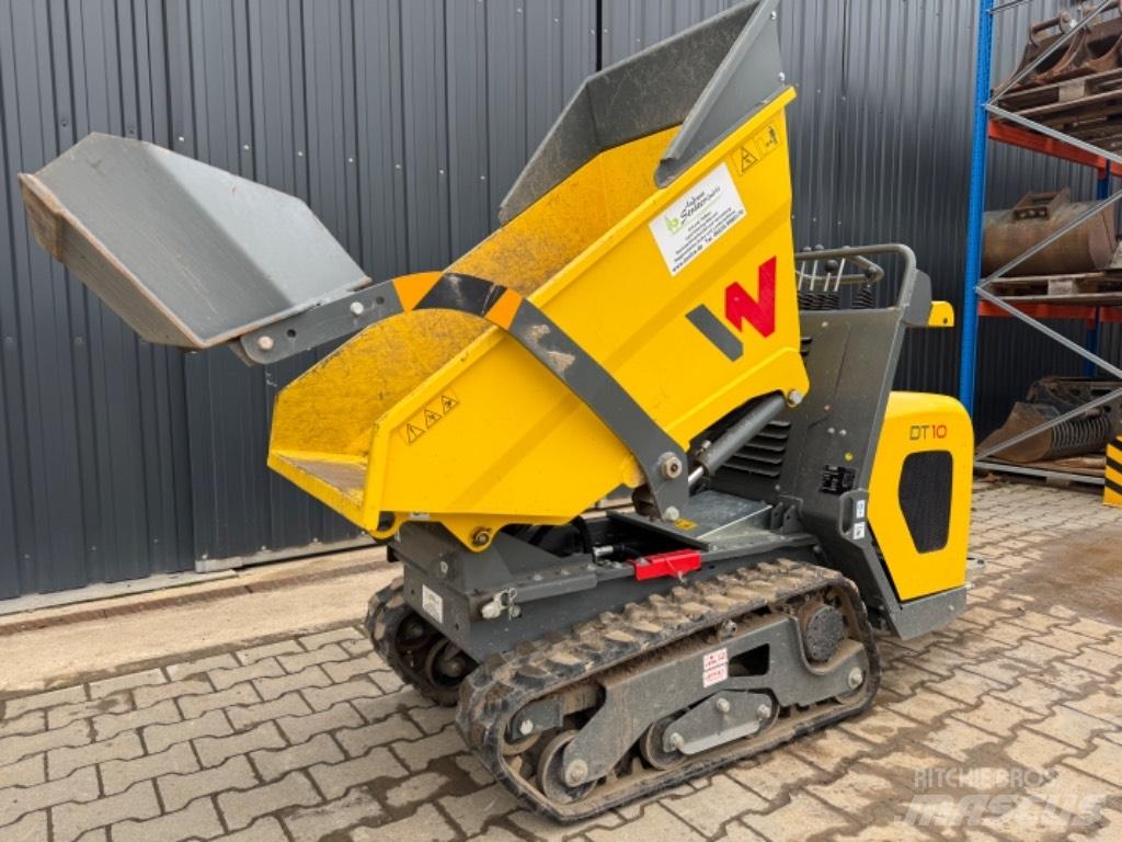 Wacker Neuson DT 10 عربات نقل قلابة مجنزرة