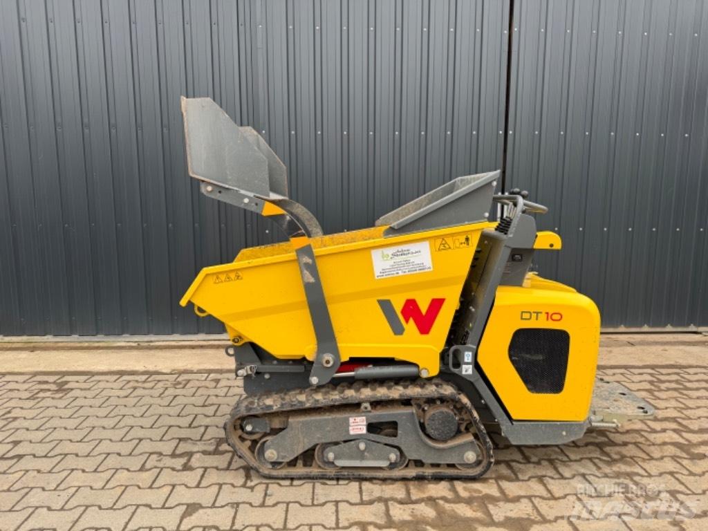 Wacker Neuson DT 10 عربات نقل قلابة مجنزرة