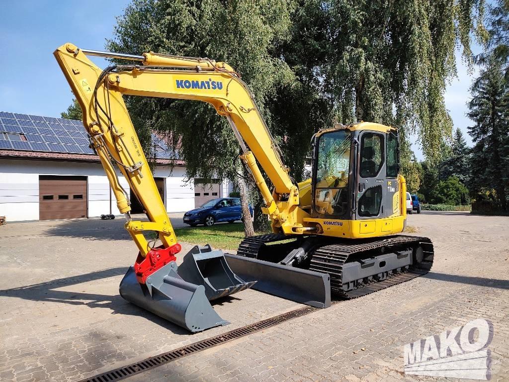 Komatsu PC 118 MR-8 حفارات زحافة
