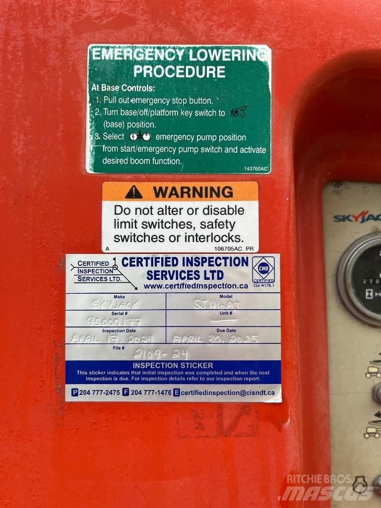 SkyJack SJ 46 AJ رافعات سلة مفصلية