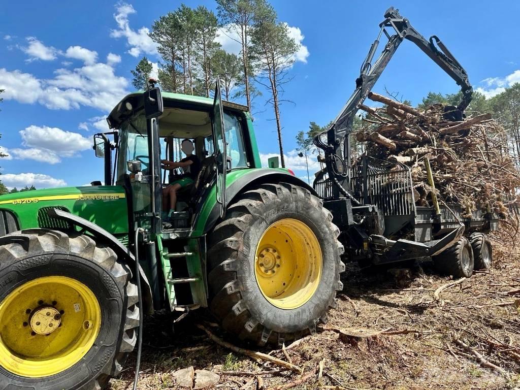 John Deere 6420 S الجرارات