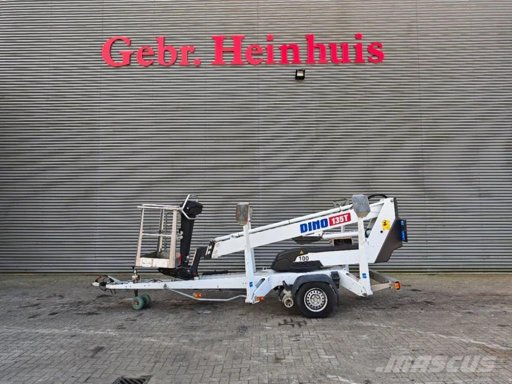 Dino 135T المنصات الهوائية المثبتة على مقطورة